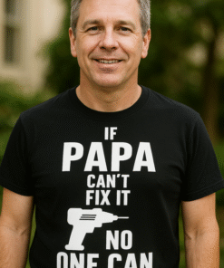 Papa Fix It! - Maglietta