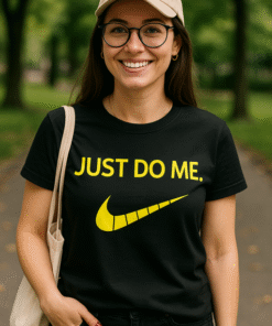 JUST DO ME sorriso - Maglietta