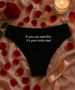 If you can read this it’s your lucky day! - Mutandine