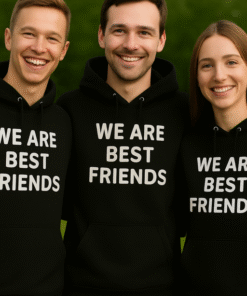 WE ARE BEST FRIENDS - Set di 3 Felpe con cappuccio