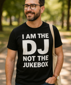 I AM THE DJ NOT THE JUKEBOX - Maglietta