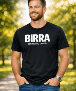 Maglietta divertente BIRRA connecting people