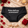 Slip donna divertenti – Prima dell’uso, accarezzami!
