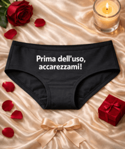 Slip donna divertenti – Prima dell’uso, accarezzami!
