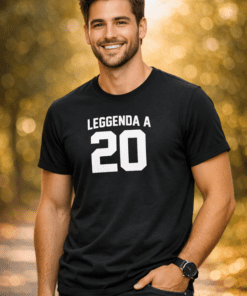 Maglietta divertente LEGGENDA A 20