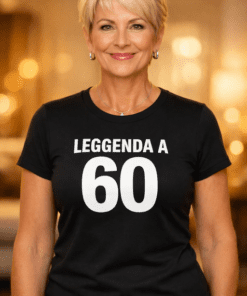 Maglietta divertente LEGGENDA A 60
