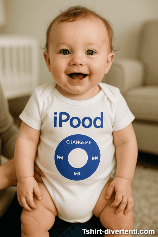 Body per neonati divertente iPood