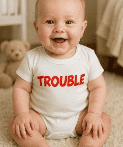 Body per neonati divertente Trouble