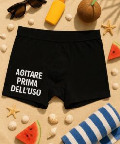 Boxer divertenti agitare prima dell'uso