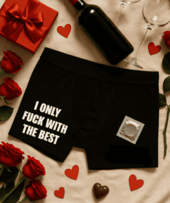 Boxer divertenti I only fuck with the best