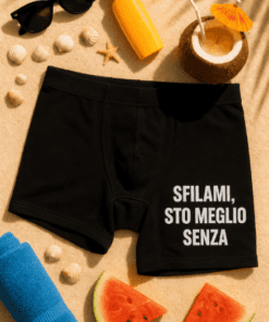 Boxer divertenti sfilami sto meglio senza