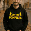 Felpa con cappuccio divertente pompiere