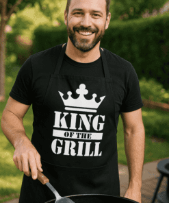 Grembiule divertente King of the Grill