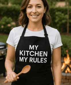 Grembiule divertente My Kitchen My Rules