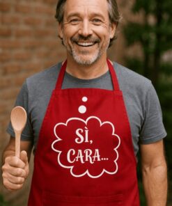 Grembiule divertente Sì cara