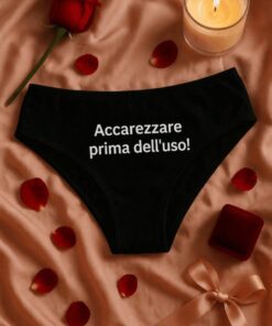 Intimo donna divertente Accarezzare prima dell'uso