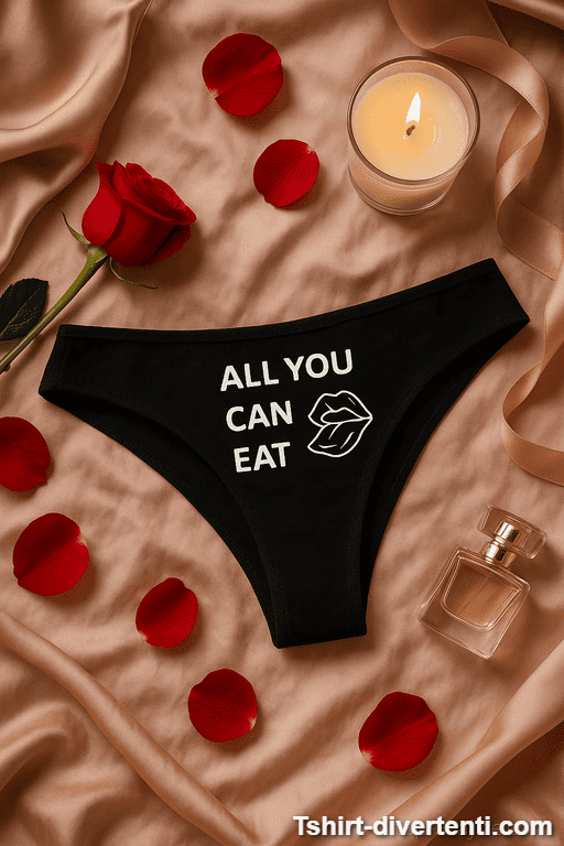 Intimo donna divertente All you can eat