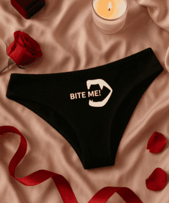 Intimo donna divertente Bite me