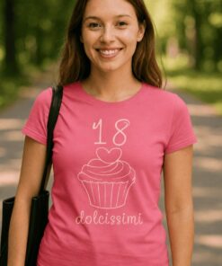 Maglietta divertente 18 anni dolcissimi