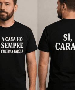 Maglietta divertente a casa ho sempre l'ultima parola