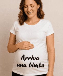 Maglietta divertente arriva una bimba
