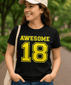 Maglietta divertente Awesome 18