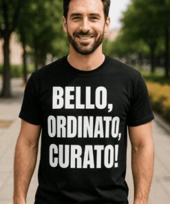 Maglietta divertente bello ordinato curato