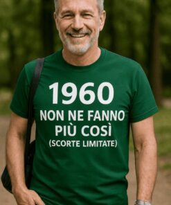 Maglietta divertente con anno a scelta