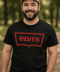 Maglietta divertente Elvis