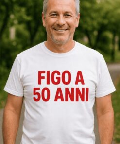 Maglietta divertente figo a 50 anni