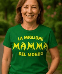 Maglietta divertente la migliore del mondo con parola a scelta