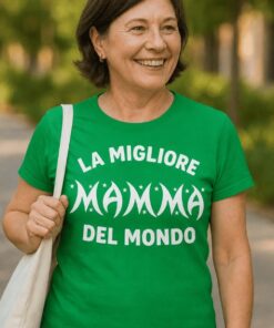 Maglietta divertente la migliore mamma del mondo
