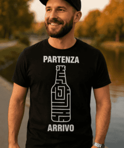 Maglietta divertente labirinto della birra