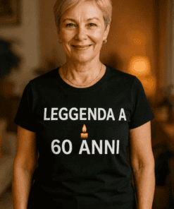 Maglietta divertente Leggenda a 60 anni