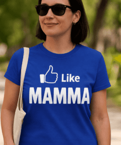 Maglietta divertente Like mamma