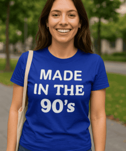 Maglietta divertente made in the 90's