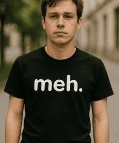 Maglietta divertente meh