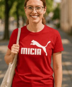 Maglietta divertente micia per amanti dei gatti