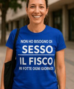 Maglietta divertente non ho bisogno di sesso