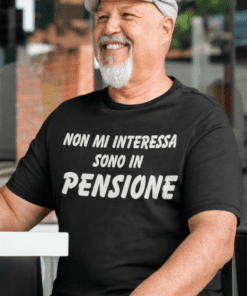 Maglietta divertente non mi interessa sono in pensione