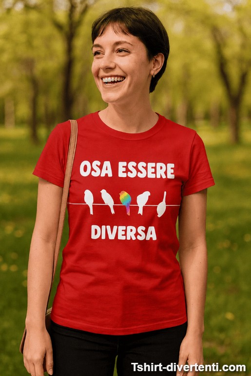 Maglietta divertente Osa essere diversa