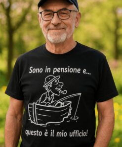 Maglietta divertente pensionato questo è il mio ufficio