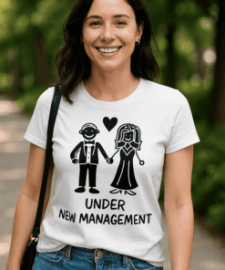 Maglietta divertente Under new management