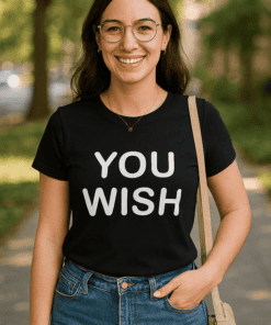Maglietta divertente You wish