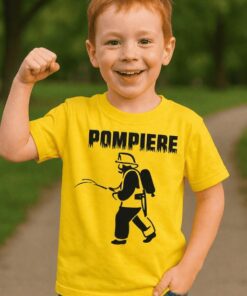 Maglietta per bambini Pompiere