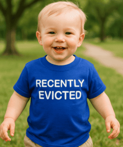 Maglietta per bambini Recently evicted