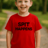 Maglietta per bambini Spit happens