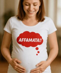 Maglietta premaman affamata