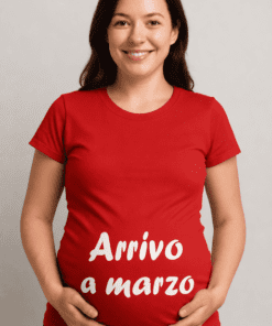 Maglietta premaman arrivo a marzo