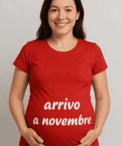 Maglietta premaman arrivo a novembre